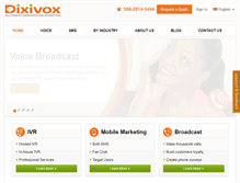 Tablet Screenshot of dixivox.com